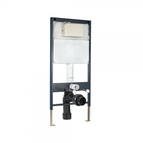 Pneumatic Single Piece Slim In-wall Cistern